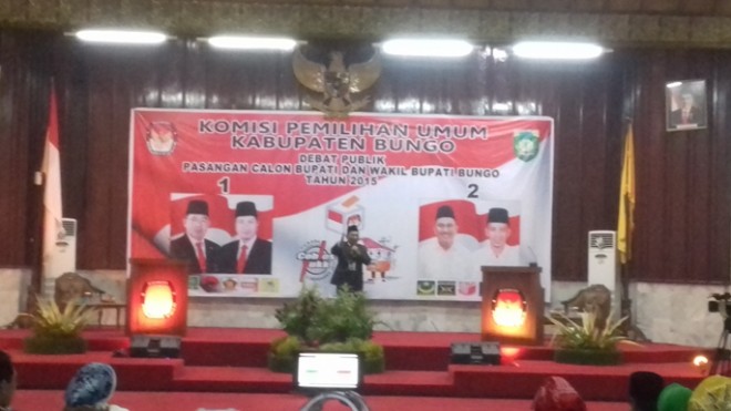 Debat kandidat Pilkada Bungo